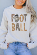 Football Distressed Sweatshirt