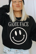 Game Face Happy Pearl Vinyl Sweatshirt