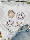 Baseball Happy Quad