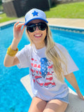 America Lightning Bolt Flag