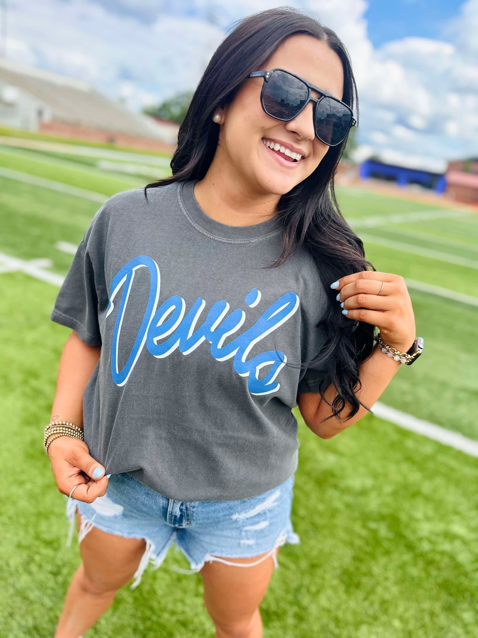 DTF Multi Jumbo Cursive Graphic Tee