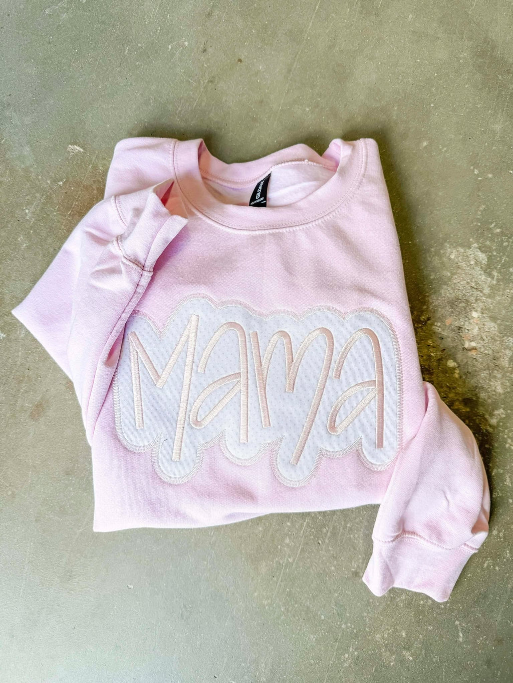 Mama Polka Dot Applique Thread