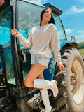 Howdy Rope Embroidered Sweatshirt