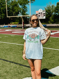 Friday Nights Stadium Lights Vintage Football Mascot Tee