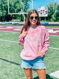 CUSTOM Retro School Spirit Puff Mineral Wash Sweatshirt