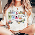 Battery Of A Wife And Mom DTF Tee