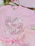 Pink Girly Coquette Golf DTF Tee