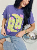 Spooky Halloween Boots Graphic Tee