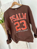 Psalm 23 Varsity DTF Sweatshirt