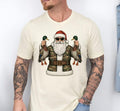 Santa Duck Hunting DTF Graphic Tee