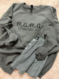 Mama Established Tonal Embroidered Sweatshirt