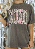 Winter Pink Camo XOXO Tee
