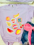 Fruity Inspirational Words DTF Tee