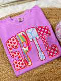 Groovy Print Font DTF Graphic
