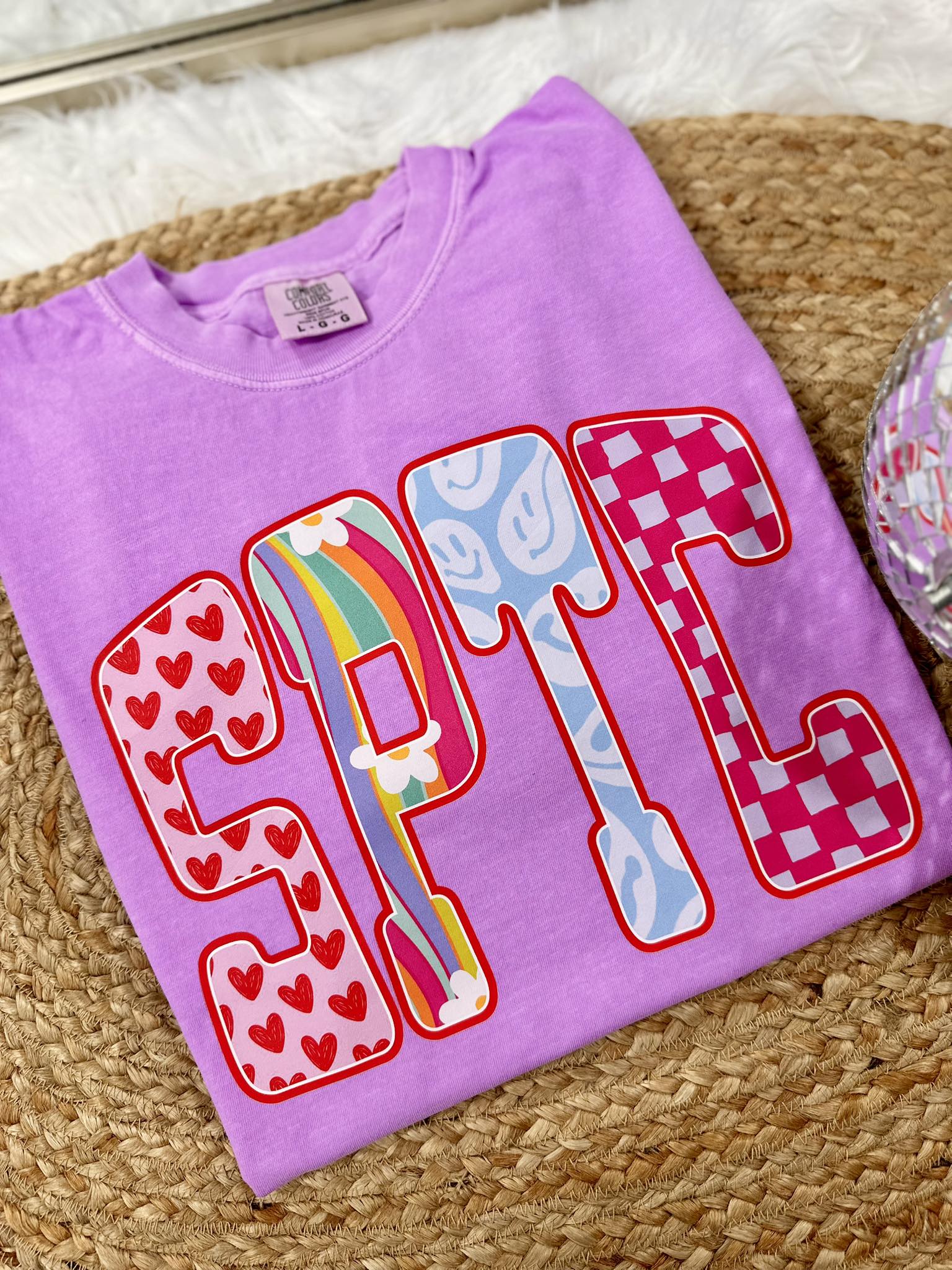 Groovy Print Font DTF Graphic