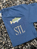 Bass Pocket Tee Initials Embroidery