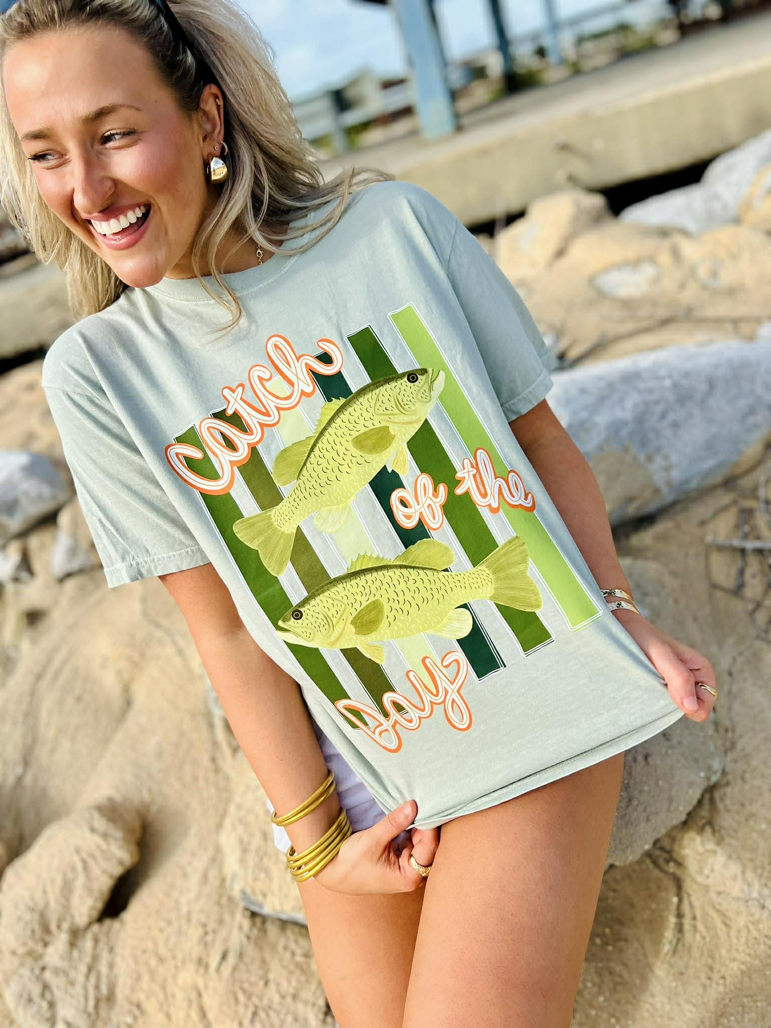 Catch of the Day DTF Graphic