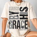 By His Grace Romans Graphic Tee or Sweatshirt