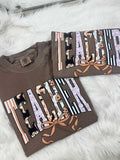 Halloween Bow Teacher Nurse Graphic Tee
