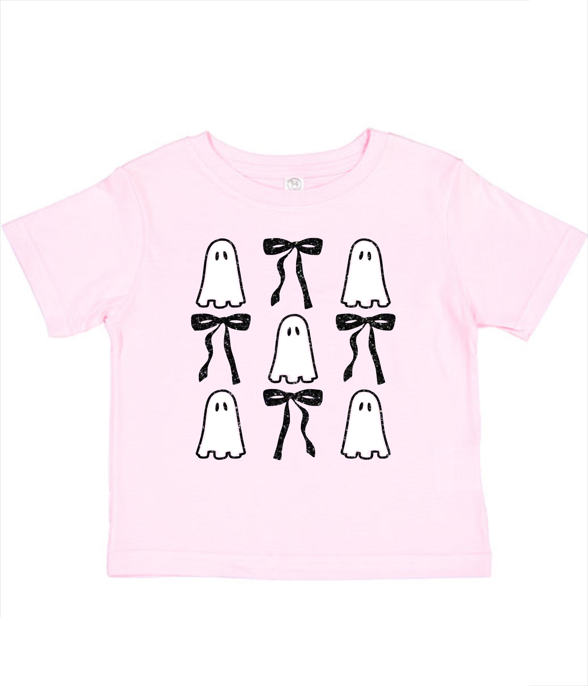 YOUTH Ghost Bow Trio Stack Double Puff-Glitter Tee