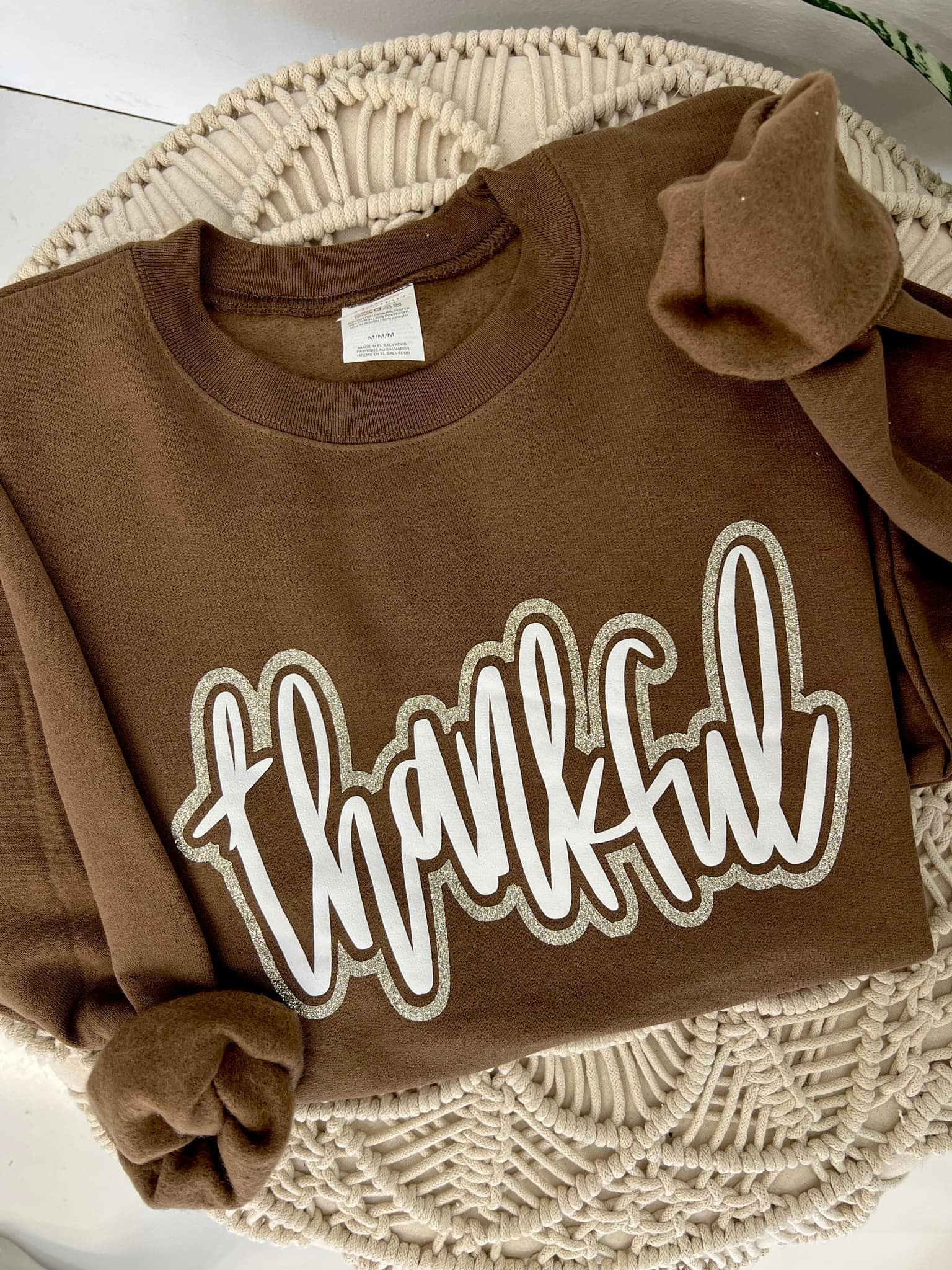 Thankful Double Sweatshirt